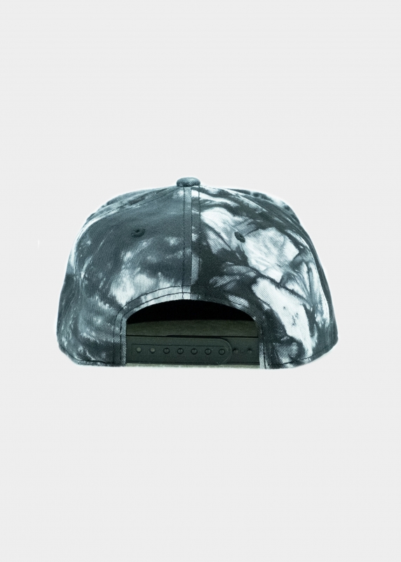 "Edelweiß Batik" - schwarz (Snapback)